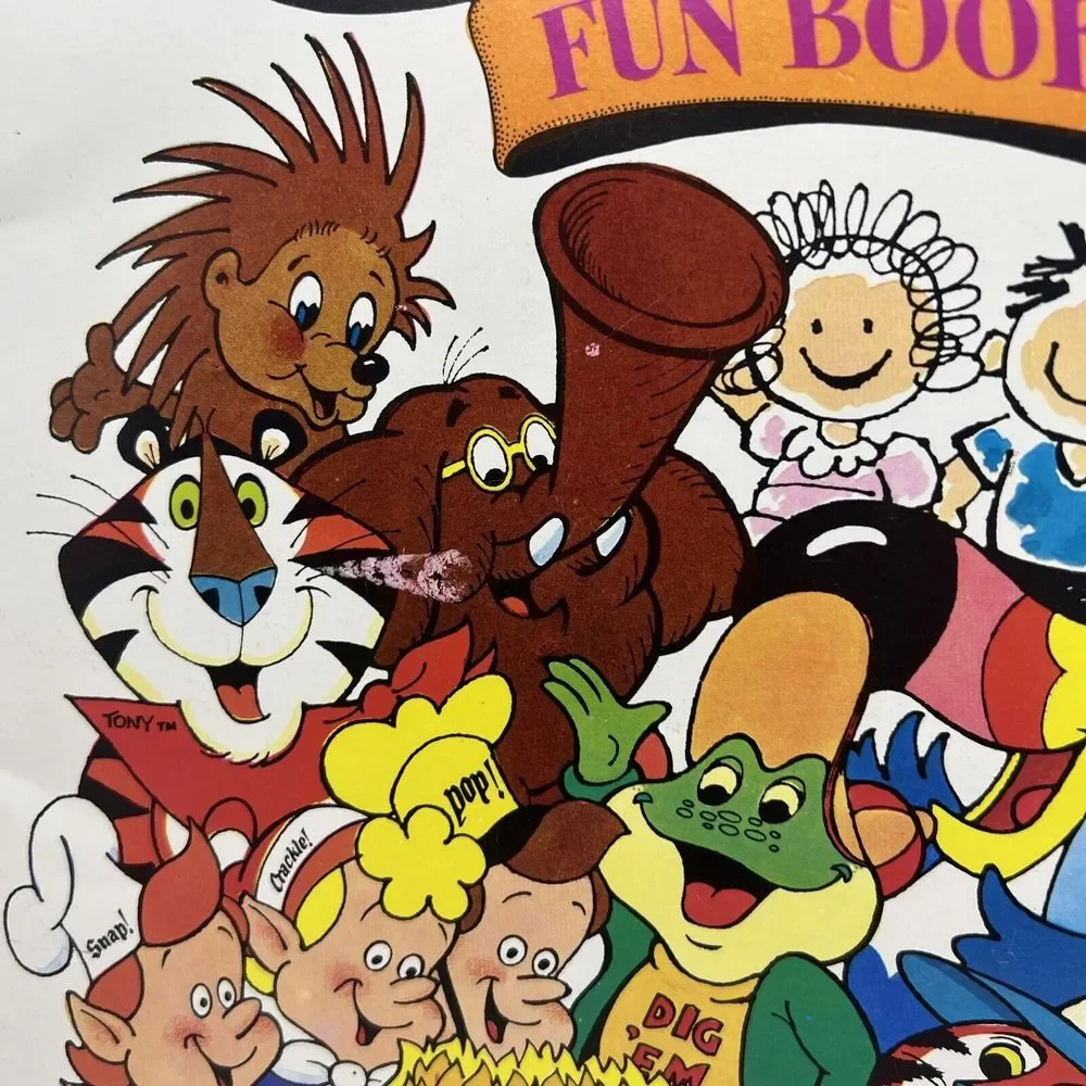 Vintage Kellogg's 75th Anniversary Fun‎ Book